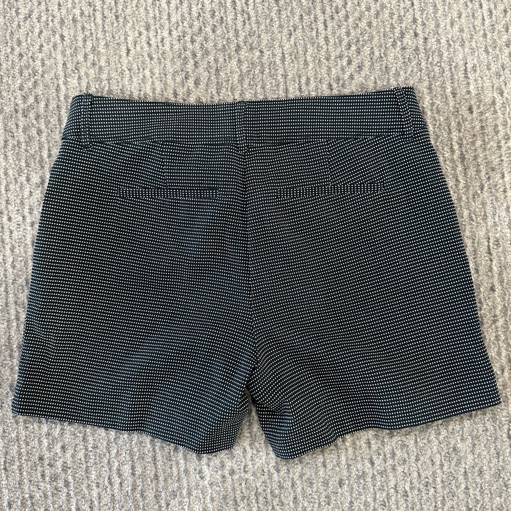 The Limited women’s black shorts with white polka dots, size 8